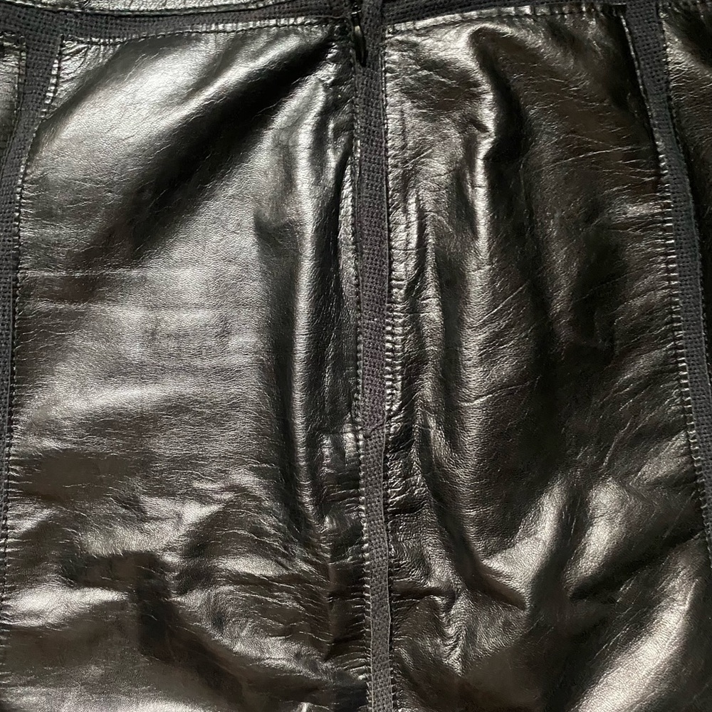 Fendi Authentic Genuine Leather Skirt - Picture 8 of 11